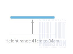 Wózki do mycia pacjentów w pozycji leżącej SEERS Shower Trolley (ST7700)