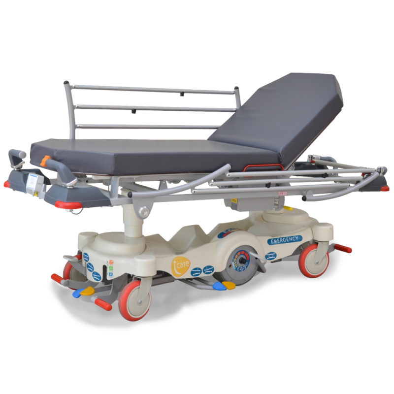 Wózki do transportu chorego w pozycji leżącej BMB Medical EZ-GO MOTORIZED