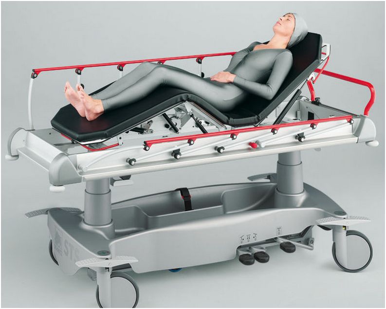 Wózki do transportu chorego w pozycji leżącej SCHMITZ STL 282.201