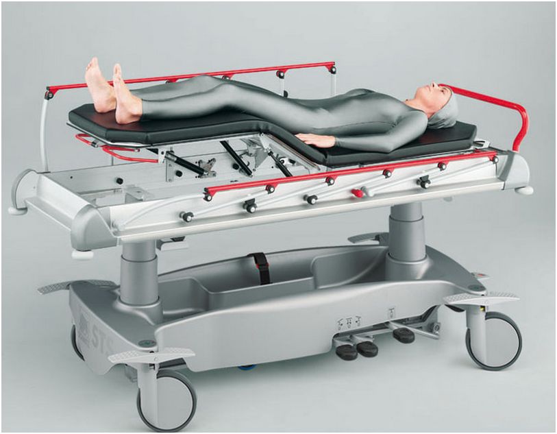 Wózki do transportu chorego w pozycji leżącej SCHMITZ STL 282.201
