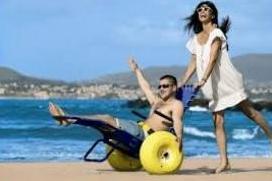 Wózki inwalidzkie plażowe (basenowe) NEATECH JOB