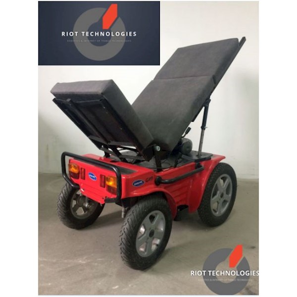 Wózki inwalidzkie z napędem elektrycznym RIOT Technologies Wózek z modyfikacją