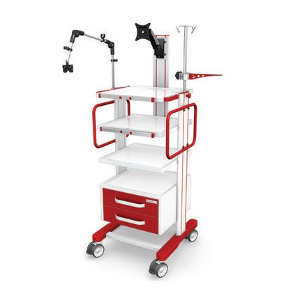 Wózki na aparaturę medyczną TECH-MED Sp. z o.o. APAR-2