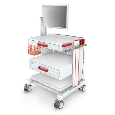 Wózki na aparaturę medyczną TECH-MED Sp. z o.o. APAR-2