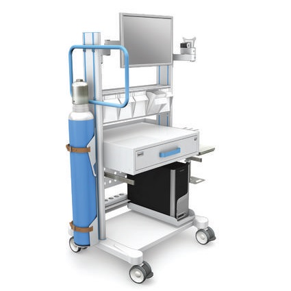 Wózki na aparaturę medyczną TECH-MED Sp. z o.o. APAR-2