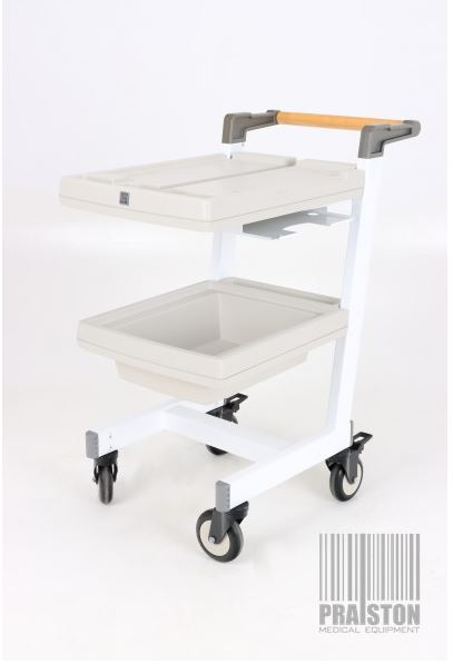 Wózki na aparaturę medyczną używane B/D Praistech pod EKG - Praiston rekondycjnowany
