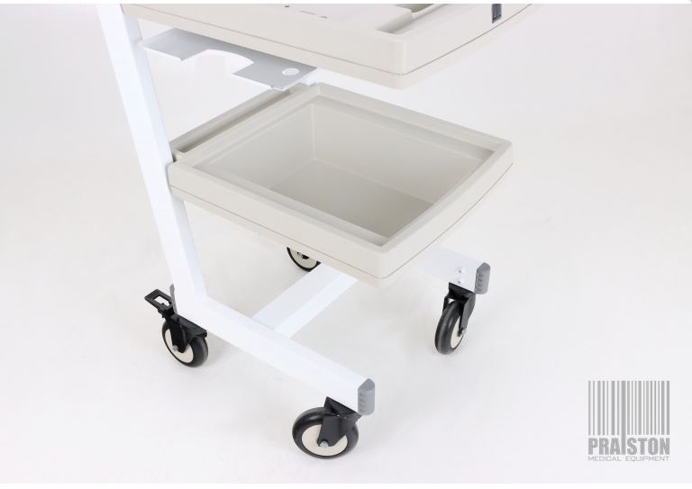 Wózki na aparaturę medyczną używane B/D Praistech pod EKG - Praiston rekondycjnowany