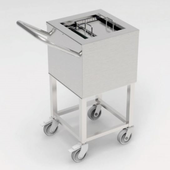 Wózki osłonne do pracowni medycyny nuklearnej Von Gahlen VG-TTW-20