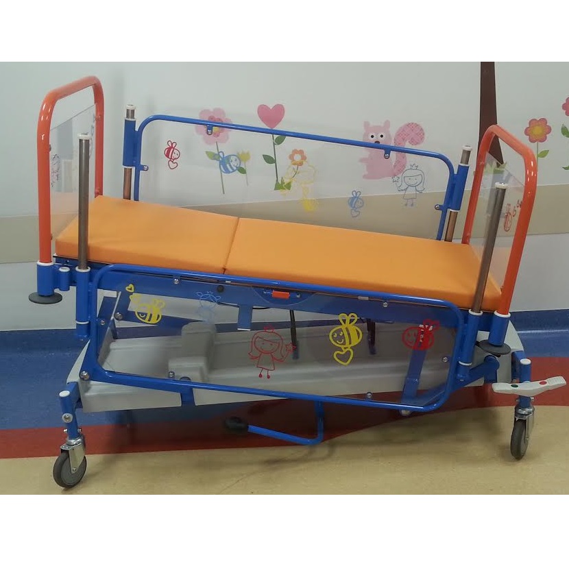 Wózki pediatryczne do transportu chorego w pozycji leżącej KLAROMED Wózek PEDIATRYCZNY