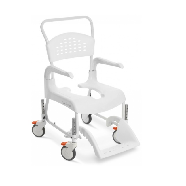 Wózki prysznicowo - sanitarne w pozycji siedzącej Etac AB Clean Etac