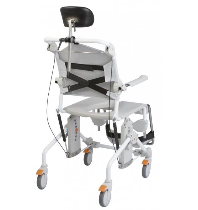 Wózki prysznicowo - sanitarne w pozycji siedzącej Etac AB Swift Mobile Tilt (manualny)