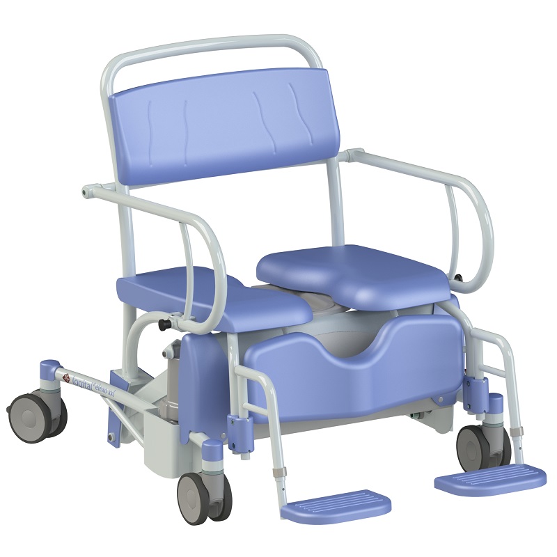 Wózki prysznicowo - sanitarne w pozycji siedzącej Lopital Elexo XXL