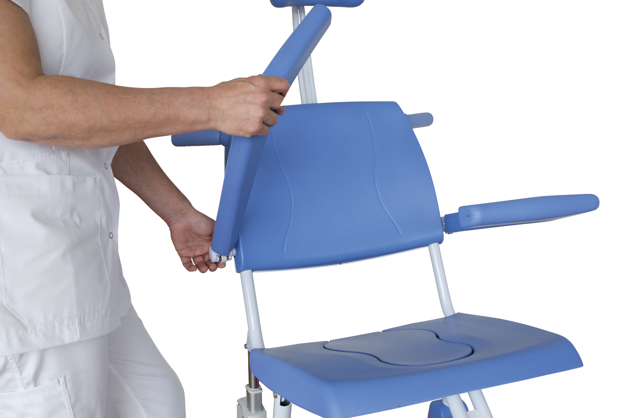 Wózki prysznicowo - sanitarne w pozycji siedzącej Lopital Reflex