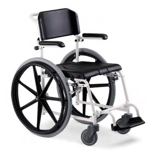 Wózki prysznicowo - sanitarne w pozycji siedzącej Mobilex SHOWER II