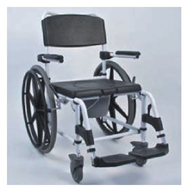 Wózki prysznicowo - sanitarne w pozycji siedzącej Mobilex SHOWER II