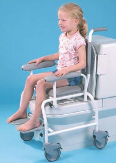 Wózki prysznicowo - sanitarne w pozycji siedzącej Prism Medical UK T90