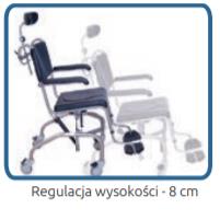 Wózki prysznicowo - sanitarne w pozycji siedzącej Winncare Hera 140