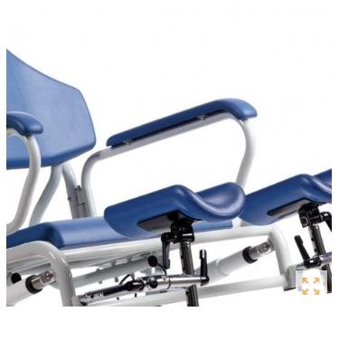 Wózki prysznicowo - sanitarne w pozycji siedzącej XXL-Rehab RAISE N