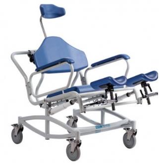 Wózki prysznicowo - sanitarne w pozycji siedzącej XXL-Rehab TILTE