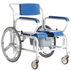 Wózki prysznicowo - sanitarne w pozycji siedzącej XXL-Rehab Wheeler B-61