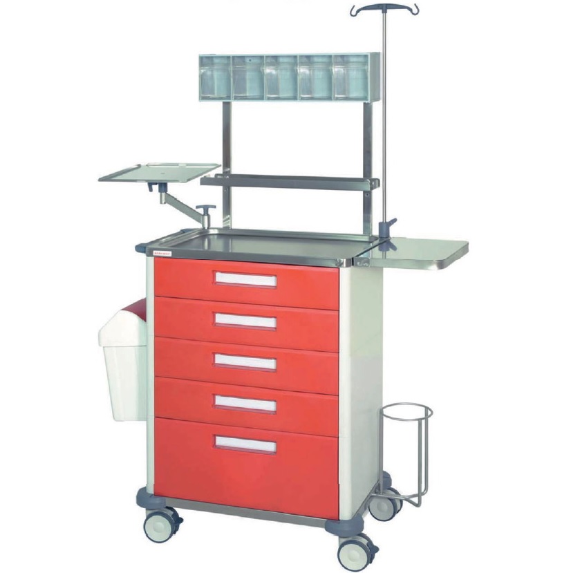 Wózki reanimacyjne i anestezjologiczne Hidemar H-773PRD/H-775PRD