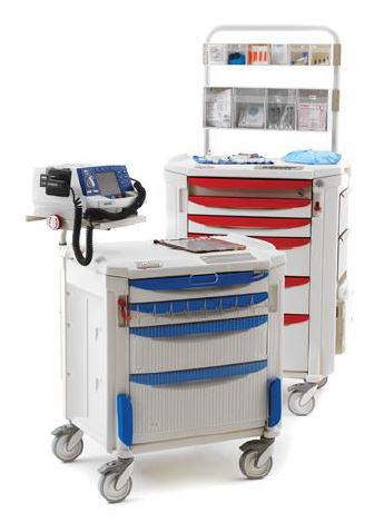 Wózki reanimacyjne i anestezjologiczne Metro Flexline