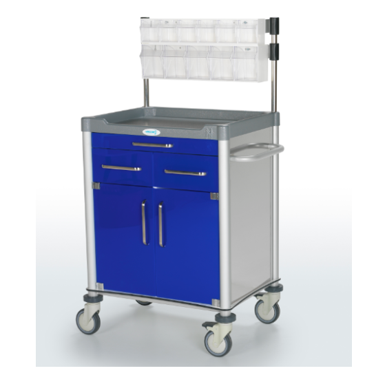 Wózki reanimacyjne i anestezjologiczne NITROCARE NTHM 114