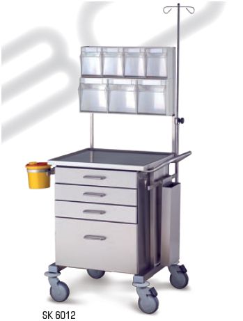 Wózki reanimacyjne i anestezjologiczne TRIBO K 6012/01