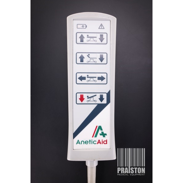 Wózki transportowe w pozycji leżącej używane B/D Anetic Aid QA4 - Praiston rekondycjonowany