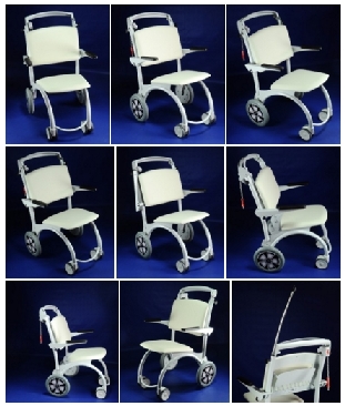 Wózki transportowe w pozycji siedzącej GOLEM TZ