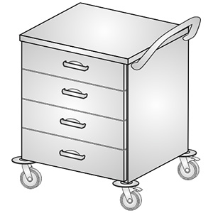 Wózki wielofunkcyjne KLAROMED KL206 000