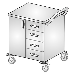 Wózki wielofunkcyjne KLAROMED KL206 000