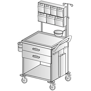 Wózki wielofunkcyjne KLAROMED KL206 000