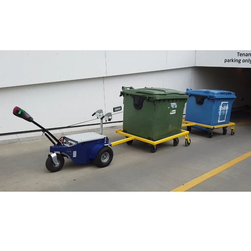Wózki z napędem elektrycznym do transportu odpadów Emtor Zallys