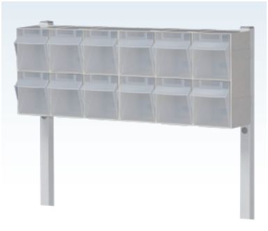 Wózki zabiegowe, organizacyjne i dokumentacyjne - akcesoria Bailida VTB-2