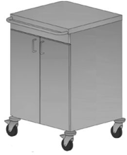 Wózki zabiegowe, organizacyjne i dokumentacyjne (szafki) ALVO Medical ALVO 2-301