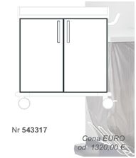 Wózki zabiegowe, organizacyjne i dokumentacyjne (szafki) Blanco 543317