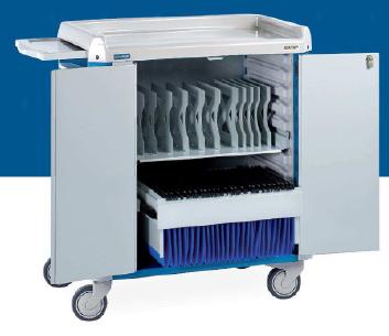 Wózki zabiegowe, organizacyjne i dokumentacyjne (szafki) FRANCEHOSPITAL CLA-D2TEC