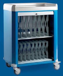 Wózki zabiegowe, organizacyjne i dokumentacyjne (szafki) FRANCEHOSPITAL CLXL