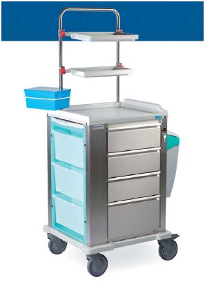 Wózki zabiegowe, organizacyjne i dokumentacyjne (szafki) FRANCEHOSPITAL PCM23