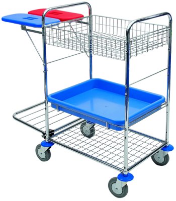 Wózki zabiegowe, organizacyjne i dokumentacyjne (szafki) Klaro MAN NEMO 130