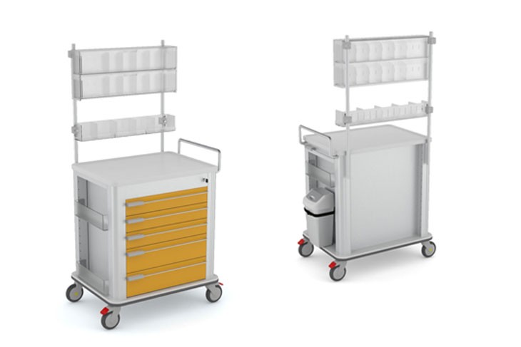 Wózki zabiegowe, organizacyjne i dokumentacyjne (szafki) Wegg Prolite Procedure