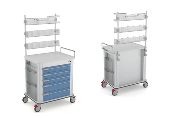 Wózki zabiegowe, organizacyjne i dokumentacyjne (szafki) Wegg Prolite Procedure