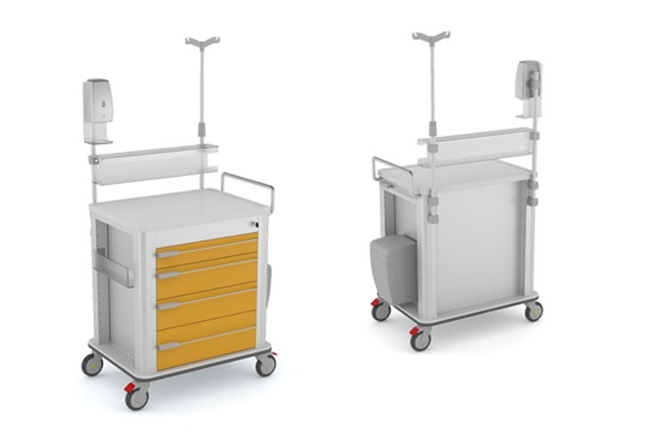 Wózki zabiegowe, organizacyjne i dokumentacyjne (szafki) Wegg Prolite Procedure