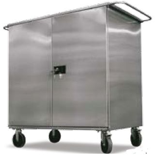Wózki zamknięte do transportu materiałów sterylnych ALVO Medical ALVO 2-500-1