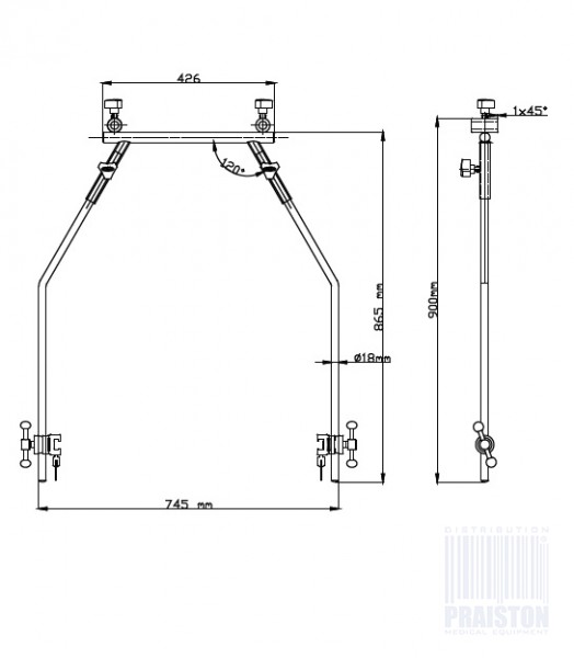 Wyposażenie stołów operacyjnych Uzumcu OM-300