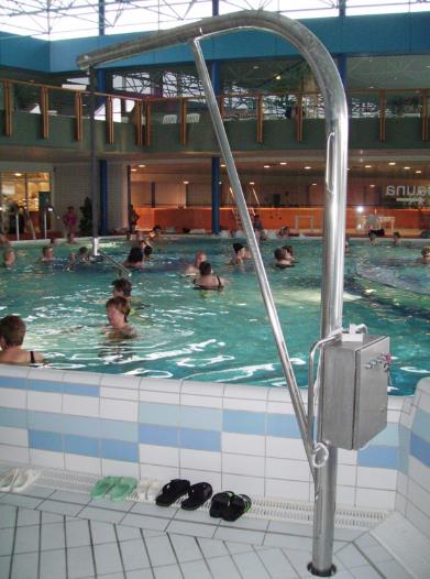 Wysięgnikowe podnośniki basenowe Hoyer HSGL-1