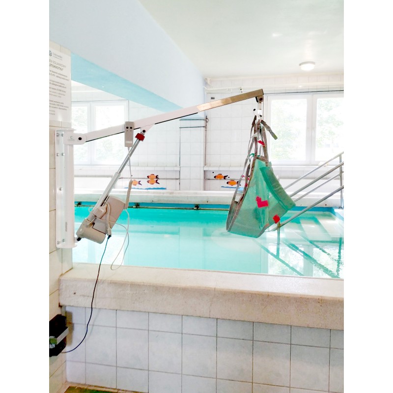 Wysięgnikowe podnośniki basenowe LeviCare AQUA