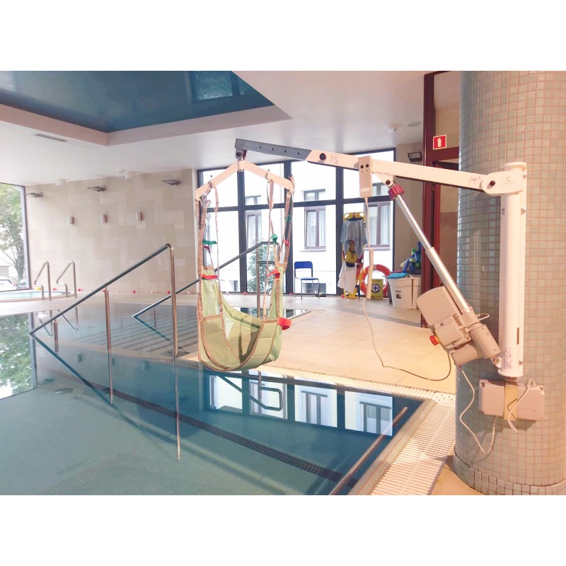 Wysięgnikowe podnośniki basenowe LeviCare AQUA