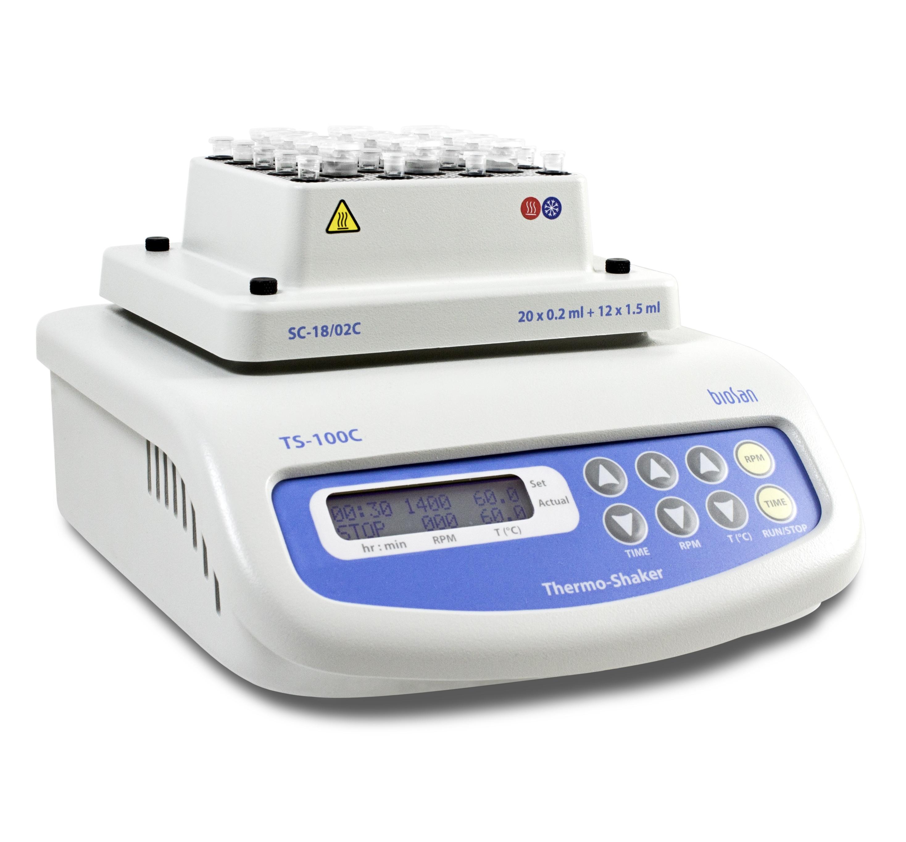 Wytrząsarki laboratoryjne Biosan TS-100C